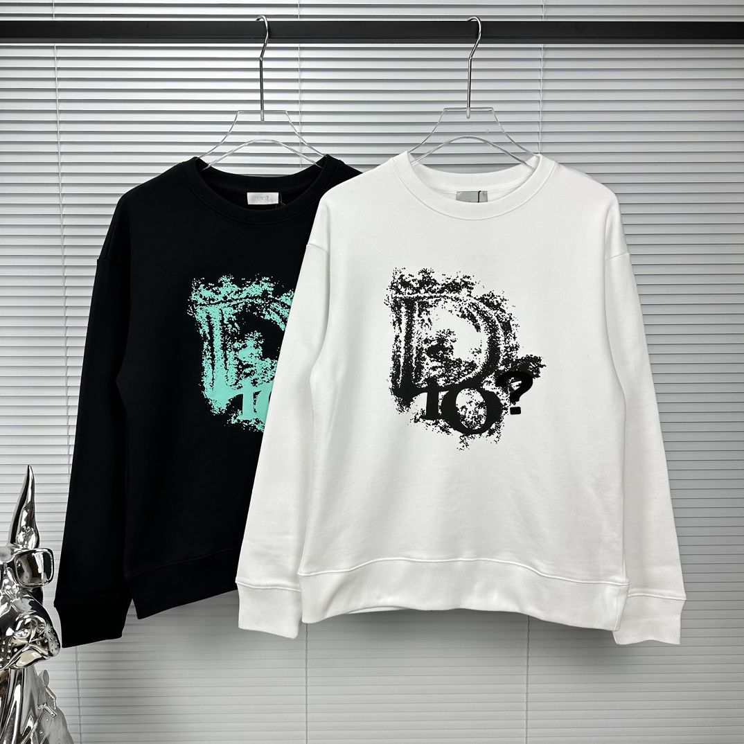 DIOR 2023新作パーカー ルームウェア  ディオール ロゴブランド トップス  男女兼用