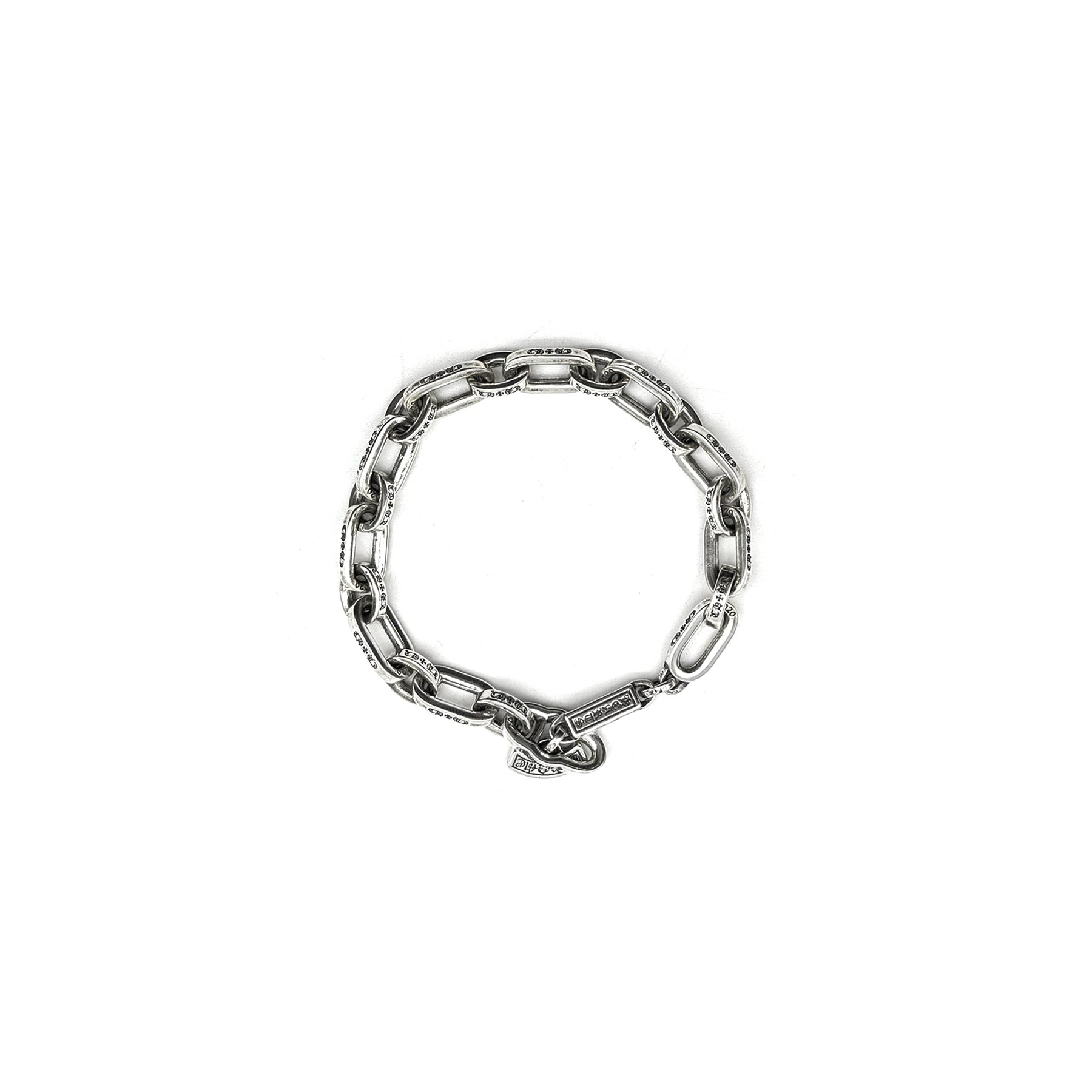 CHROME HEARTS (クロムハーツ) シルバー スクロール ペーパーチェーン ブレスレット