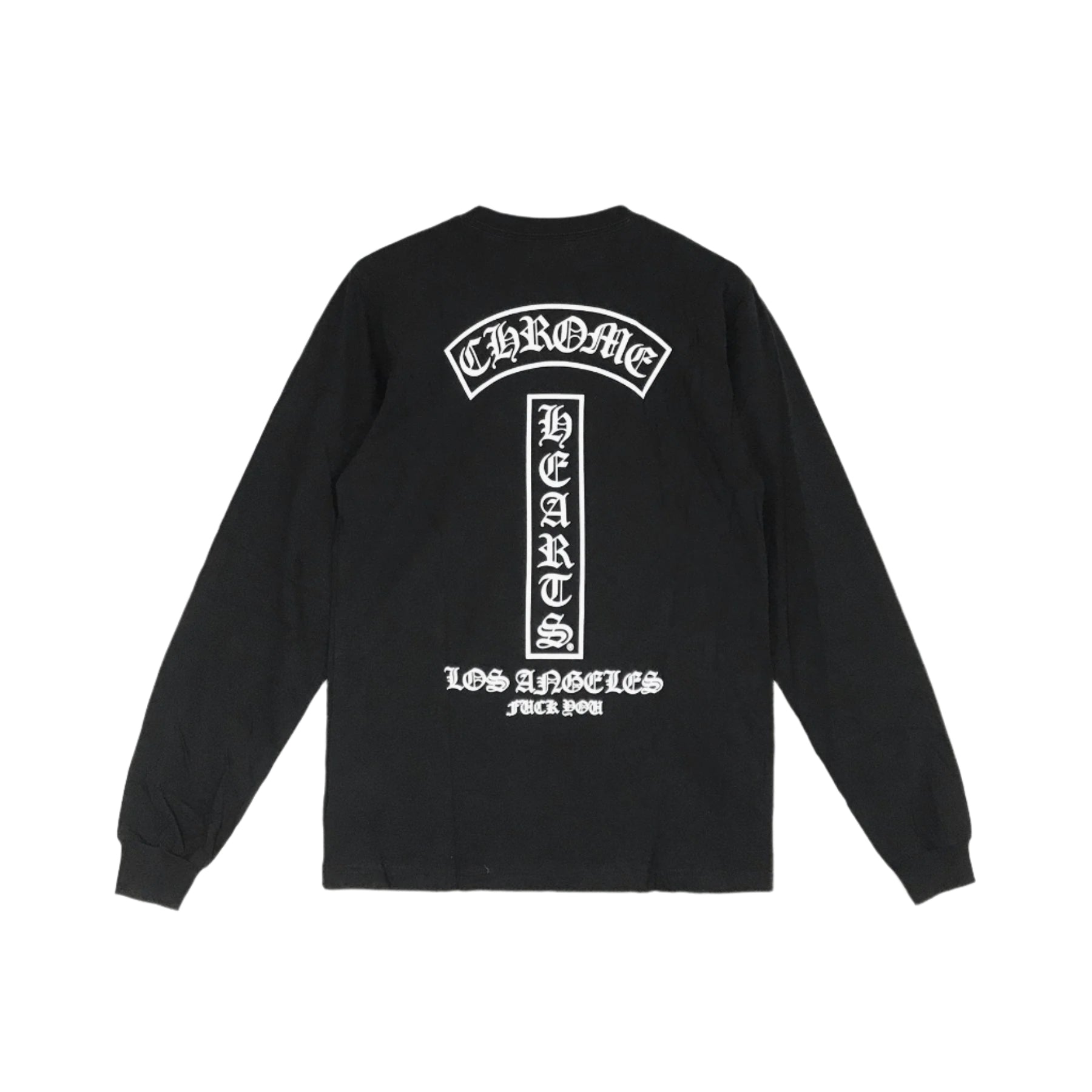 CHROME HEARTS (クロムハーツ) LA ロサンゼルス限定 Tバースクリプトロゴ ロングスリーブTシャツ