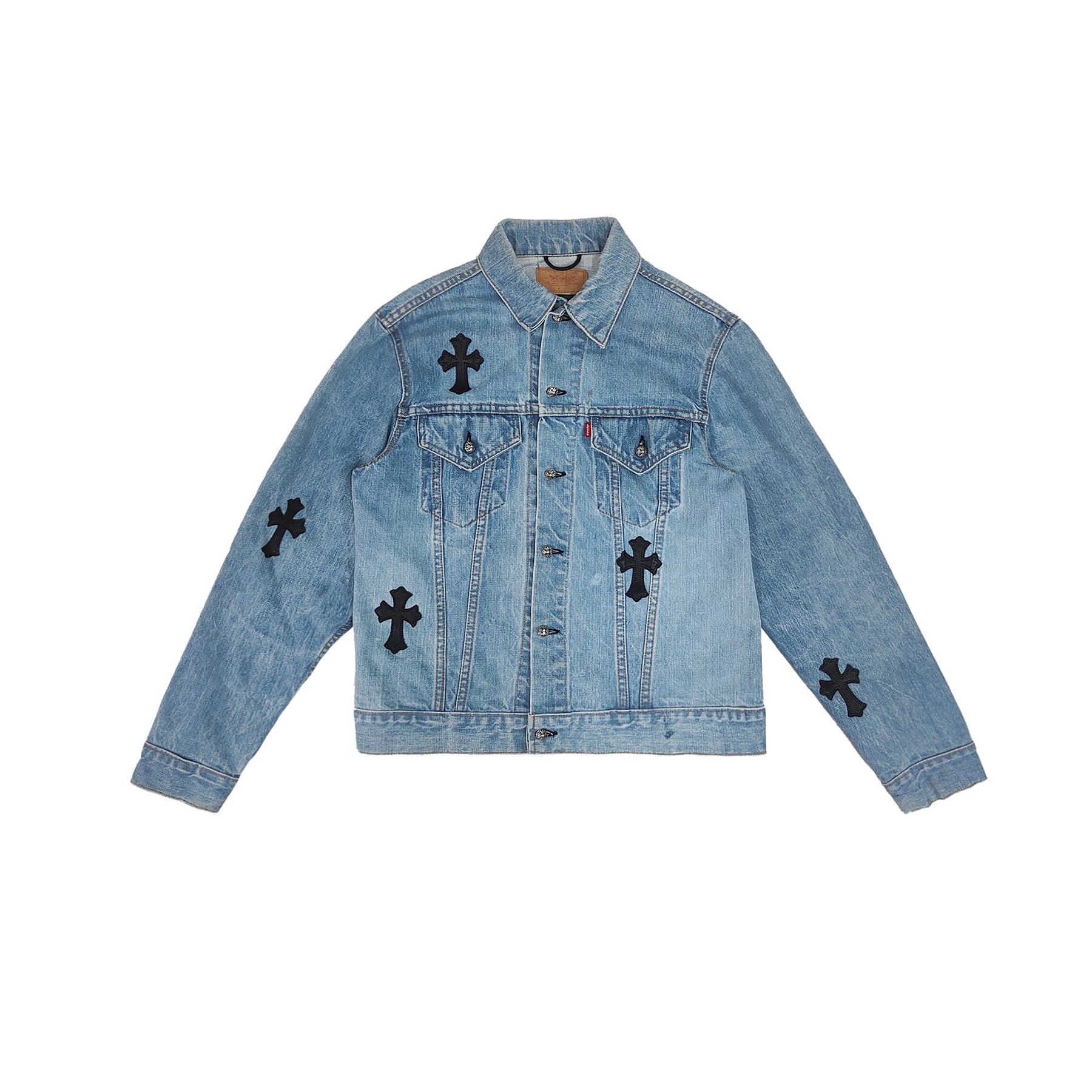 CHROME HEARTS (クロムハーツ)  リーバイス クロスパッチ デニムジャケット