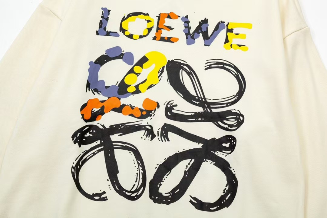 LOEWE ロエベ トレーナー アナグラムレディース スウェットシャツ クルーネック ロゴ刺繍 長袖
