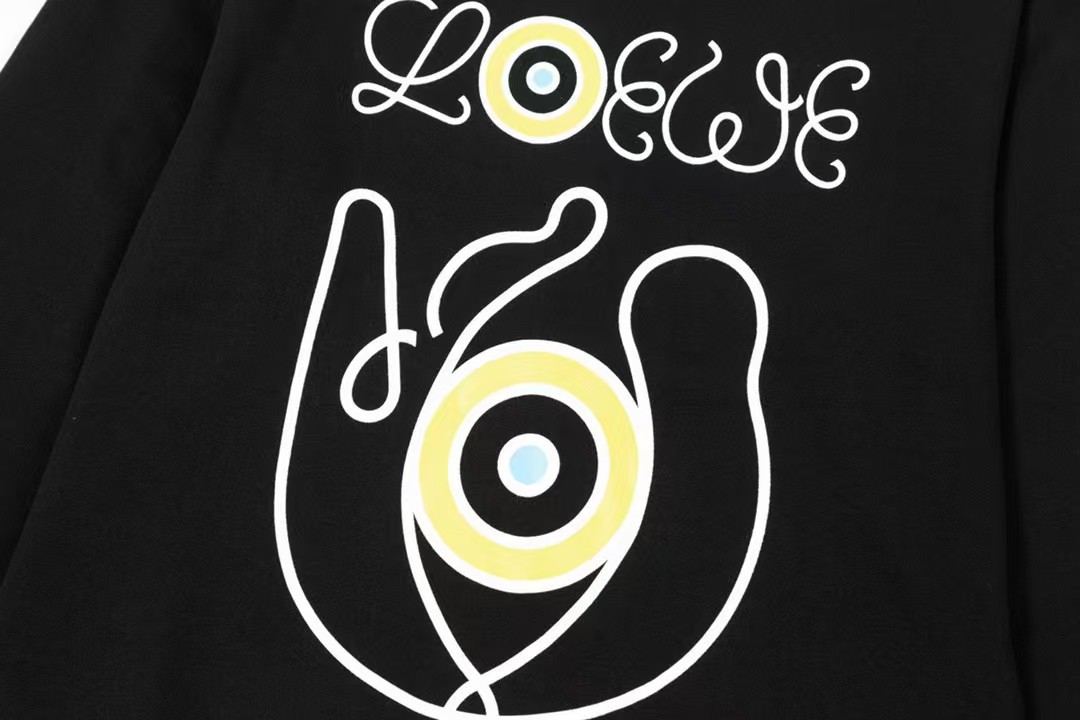 LOEWE ロエベ トレーナー アナグラムレディース スウェットシャツ クルーネック ロゴ刺繍 長袖