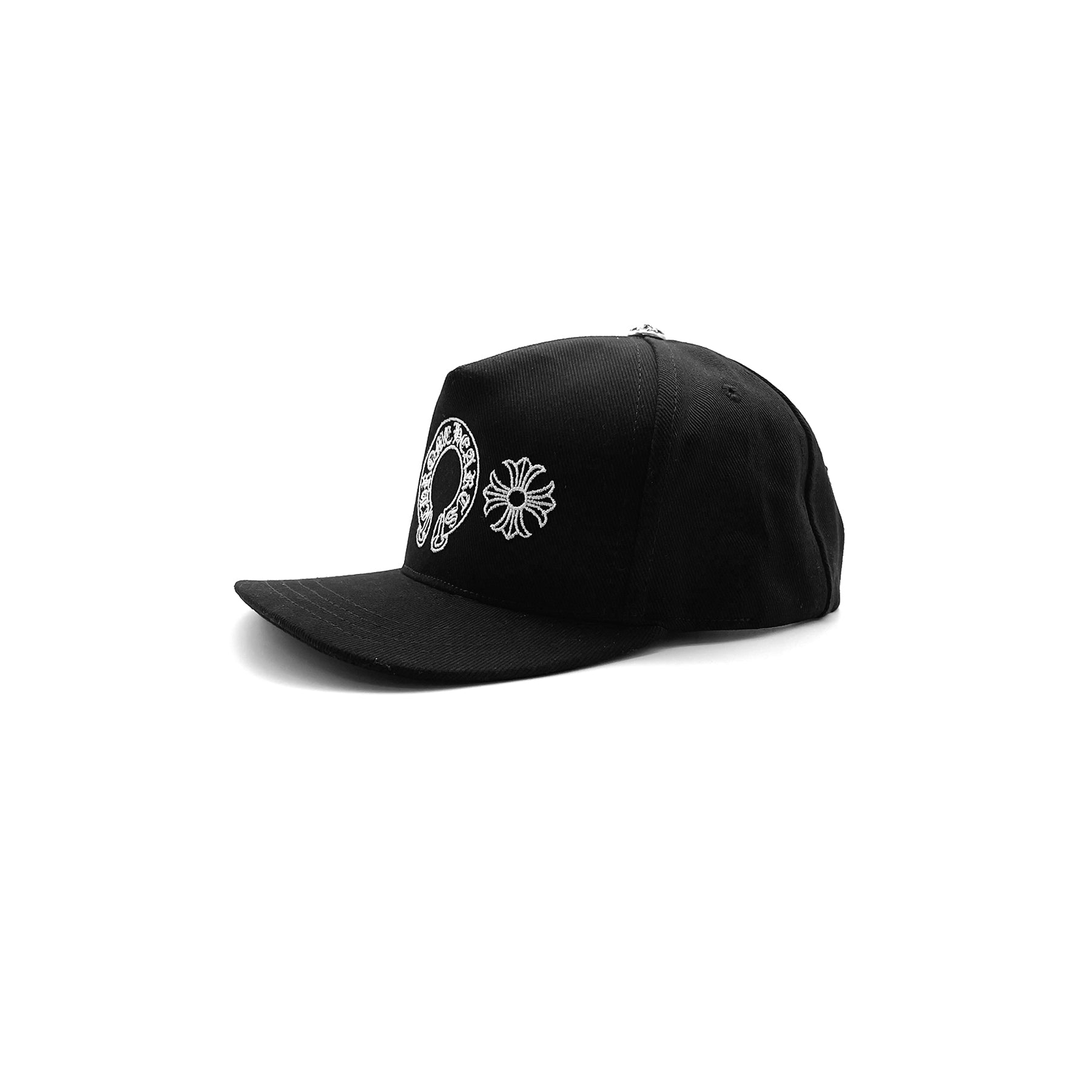 [Copy]Chrome Hearts　クロムハーツ ホースシューブラックベースボールキャップ