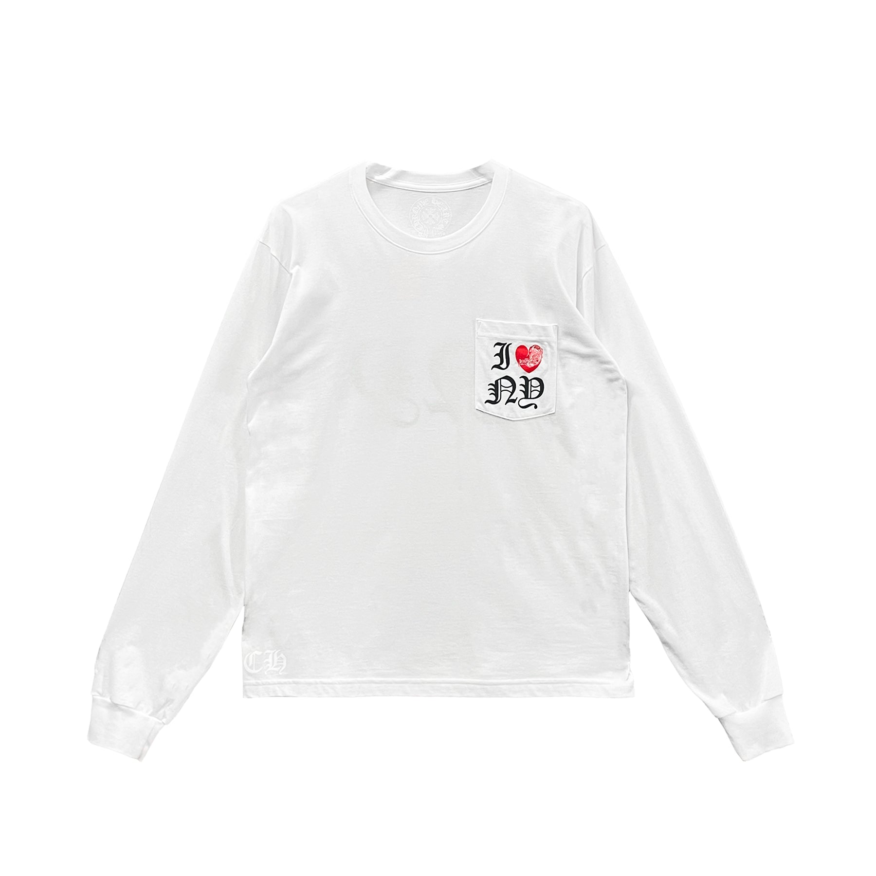 CHROME HEARTS (クロムハーツ) ニューヨーク限定ヴァインハートロゴロングスリーブT