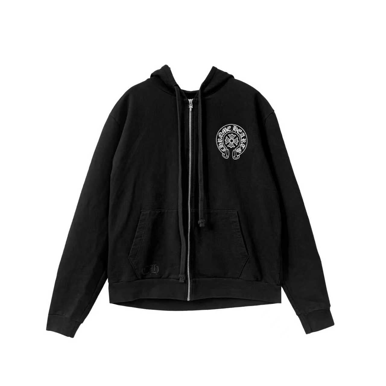 CHROME HEARTS (クロムハーツ)   マルチカラーホースシュージップアップパーカー