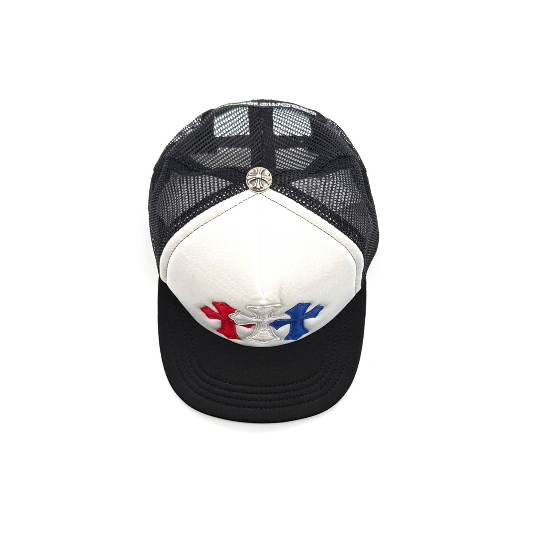 Chrome Hearts　クロムハーツ マルチトリプルレザークロストラッカーキャップ