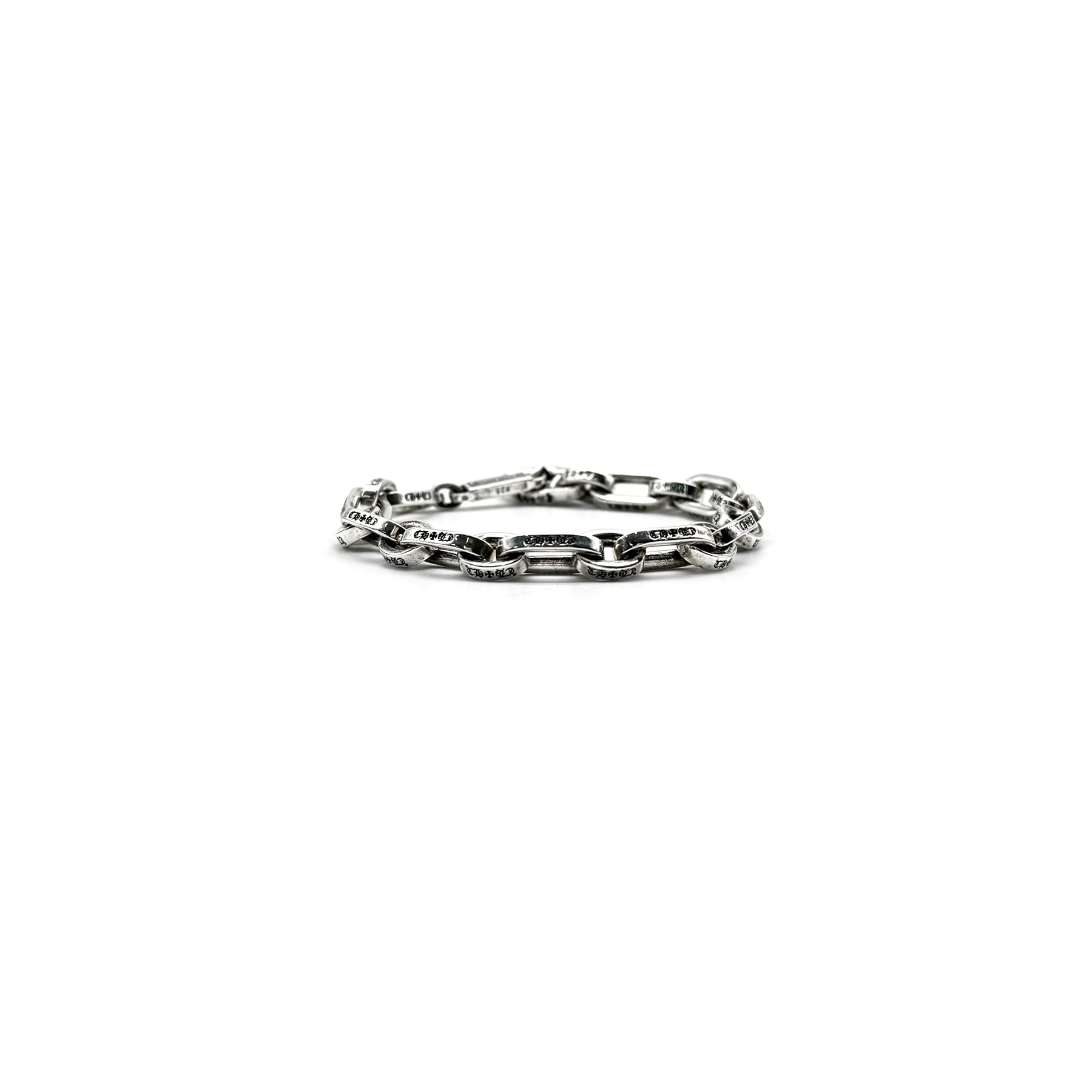 CHROME HEARTS (クロムハーツ) シルバー スクロール ペーパーチェーン ブレスレット