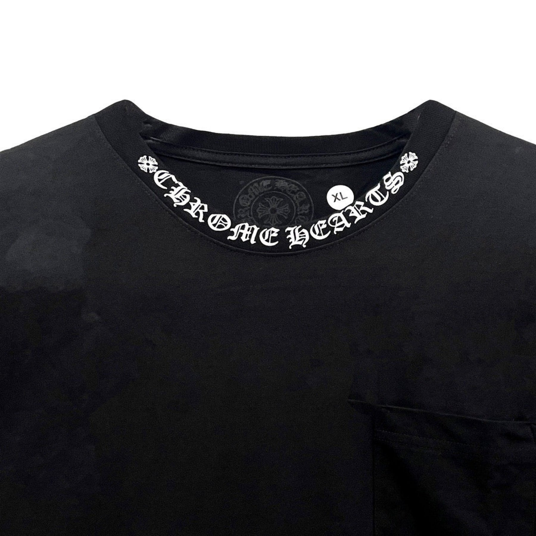 CHROME HEARTS (クロムハーツ) スクリプトカラーロゴ ロングスリーブTシャツ
