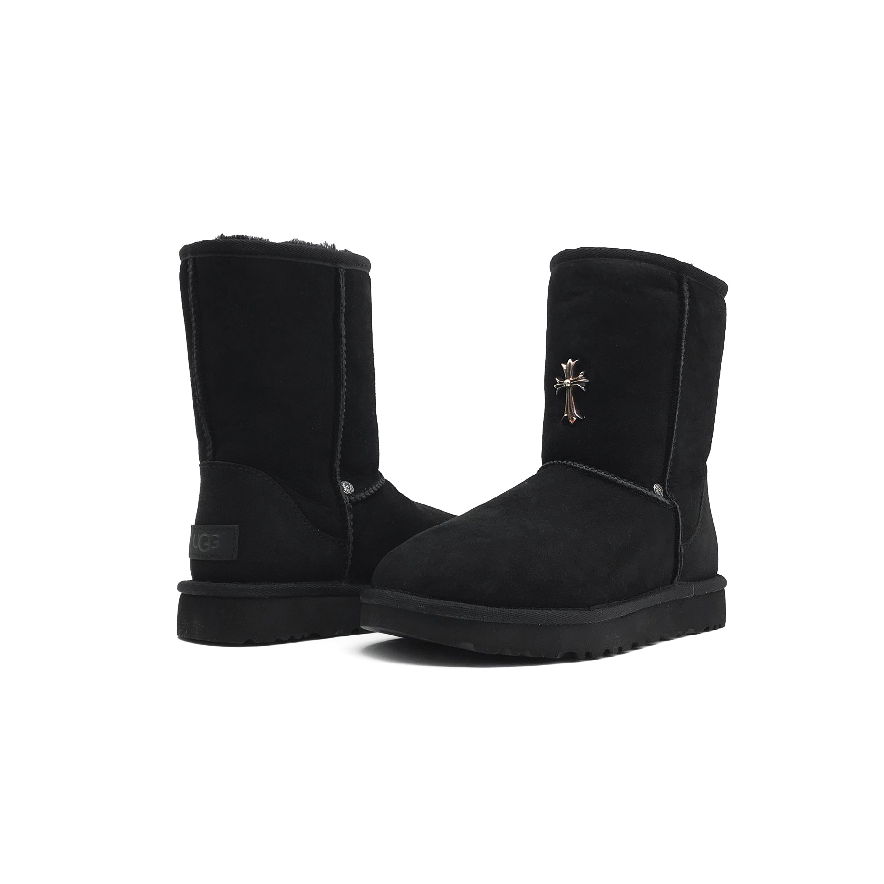 クロムハーツ (クロムハーツ) x UGG クロスレザー スノーブーツ