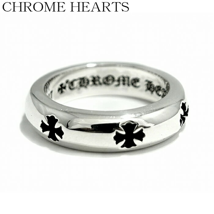 【CHROME HEARTS/クロムハーツ】NEGATIVE CH PLUS RING/ネガティブ シーエイチ プラス リング シルバー925 シンプル ペアリング