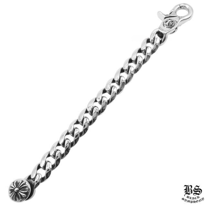 Chrome Heartsクロムハーツ クラシックチェーン クリップ ブレスレット