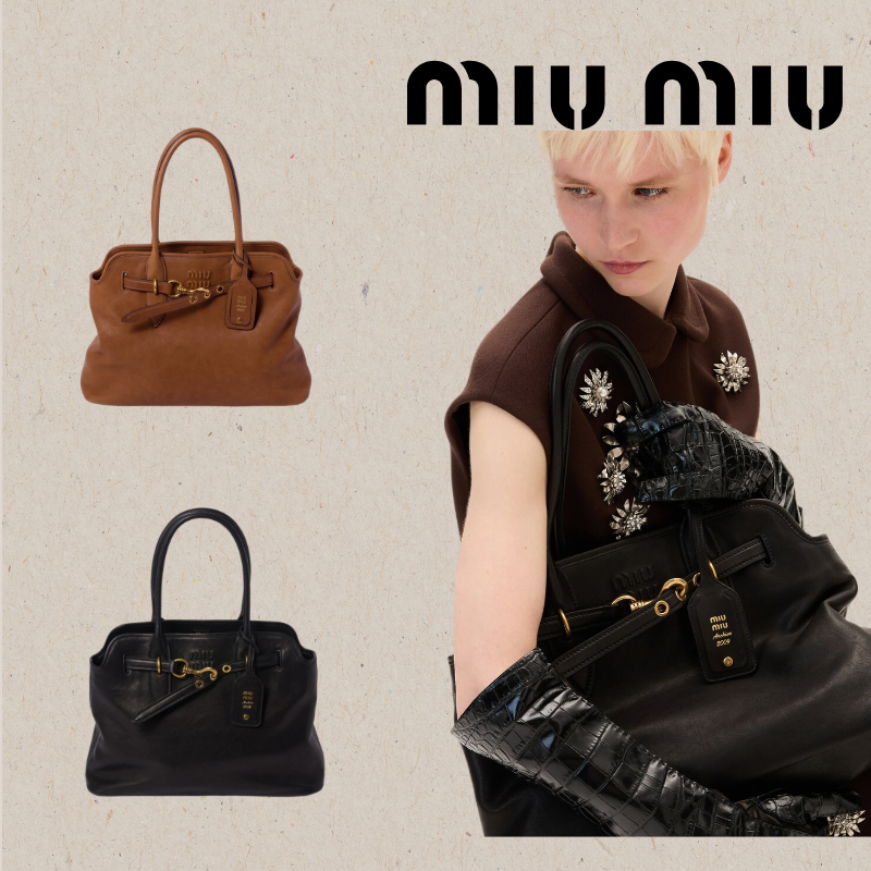 MIUMIU　アバンチュール ナッパレザー バッグ