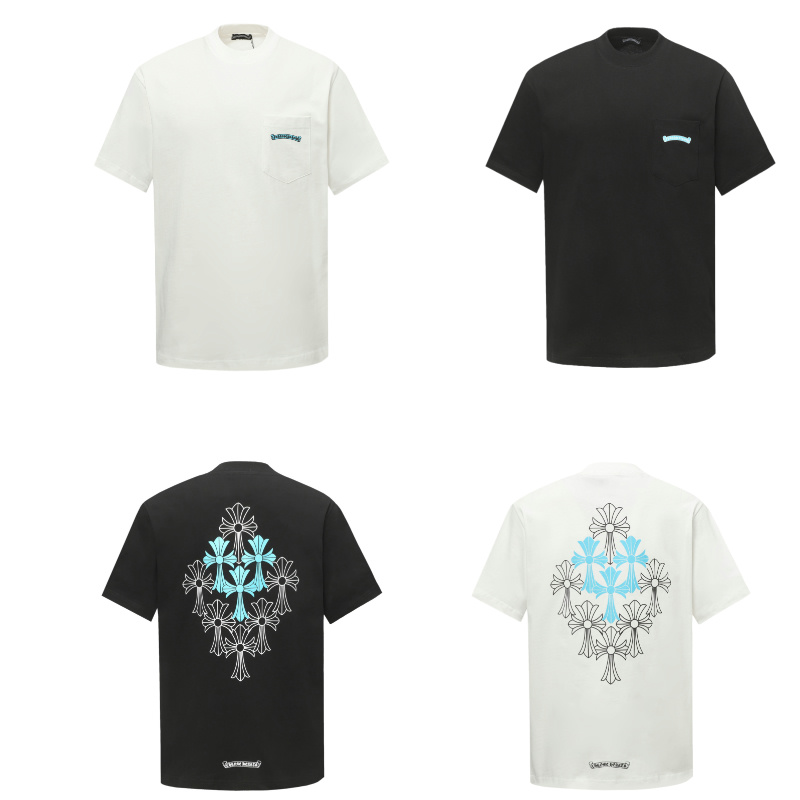 Chrome Hearts Tシャツ黒&白 H0112