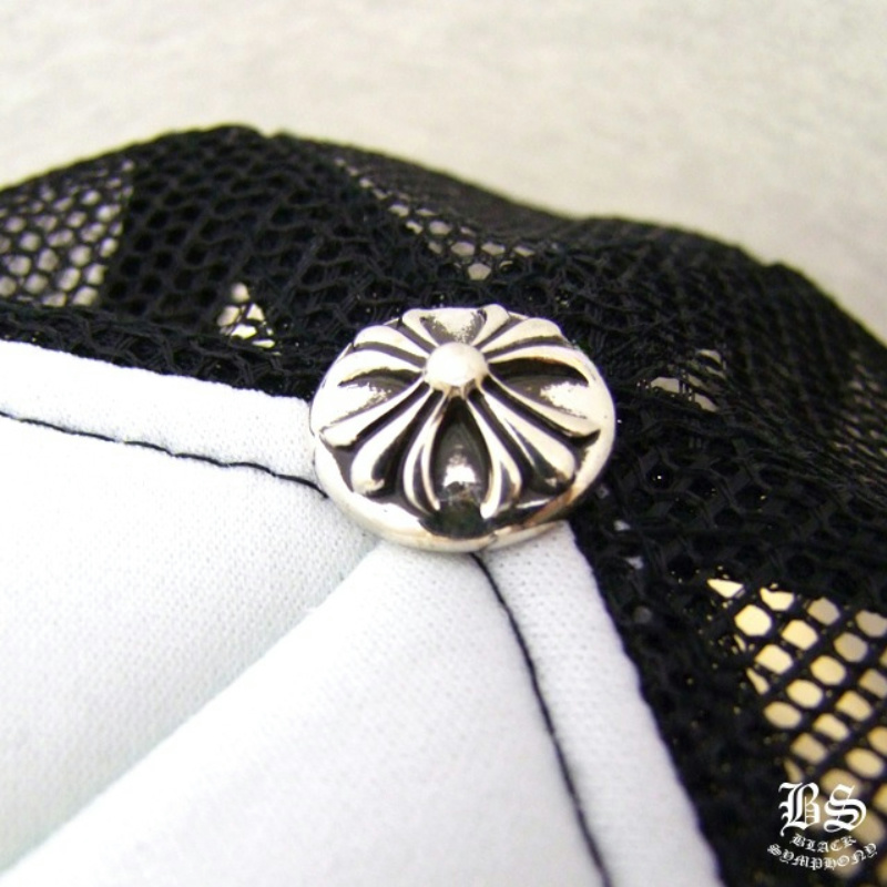 Chrome Heartsクロムハーツ トラッカーキャップ FUCK ブラック ホワイト