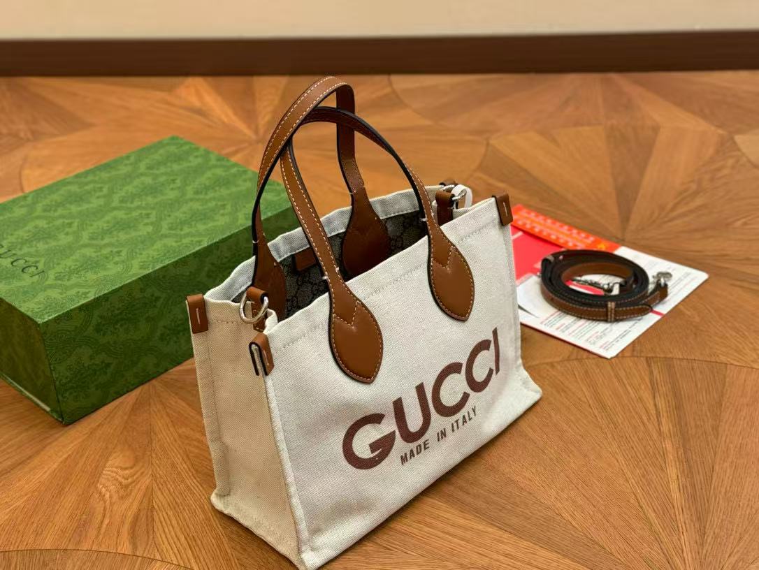  GUCCIグッチ ミディアム トートバッグ  　ブランド 772144　FACUL　8451 ベージュ系　