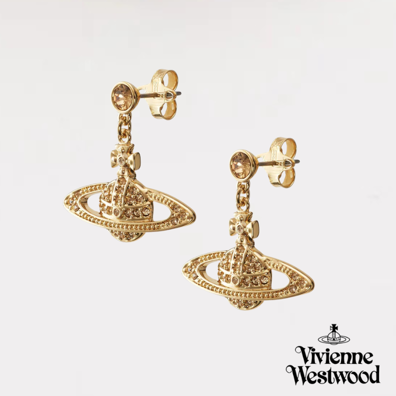 Vivienne Westwood（ヴィヴィアンウエストウッド）MINI BAS RELIEF ドロップピアス