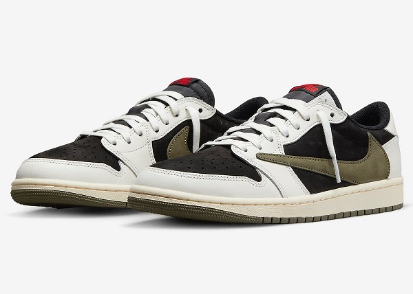 TRAVIS SCOTT × NIKE WMNS AIR JORDAN 1 RE LO OG SP OLIVE トラヴィス・スコット × ナイキ ウィメンズ エアジョーダン 1 レトロ ロー OG SP "オリーブ"