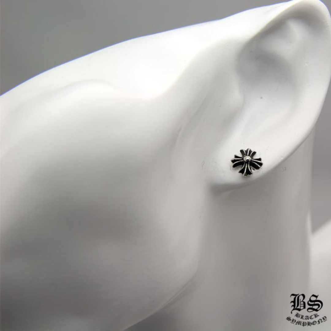 クロムハーツ CHプラススタッドピアス 925シルバー