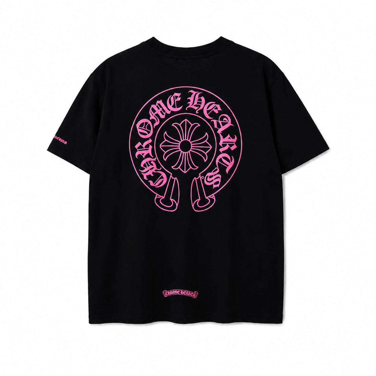 Chrome Heartsクロムハーツ ホースシューロゴ 半袖 Tシャツ