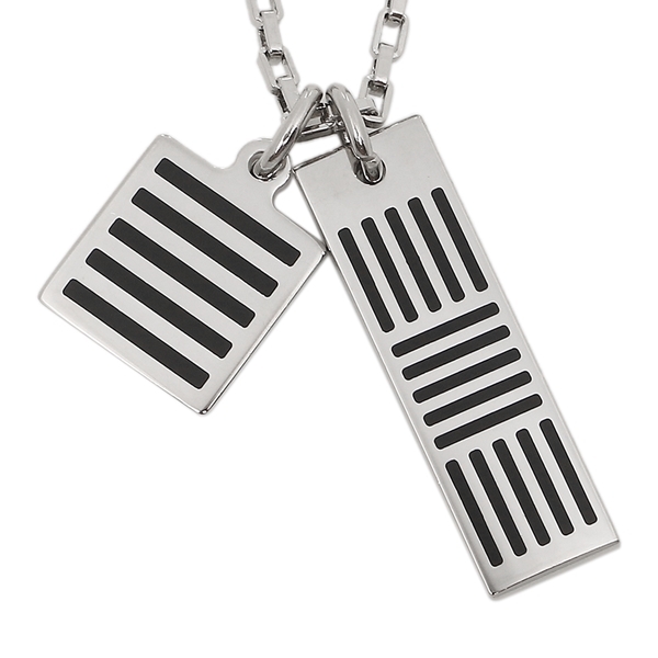 【国内発送/直営店】ネックレス ルイヴィトン アクセサリー LV M62490 コリエ ダミエカラーズ メンズ ペンダント シルバー