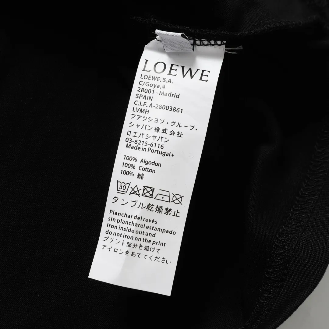 ロエベ LOEWE  Tシャツ 男女兼用　loewettshirts015