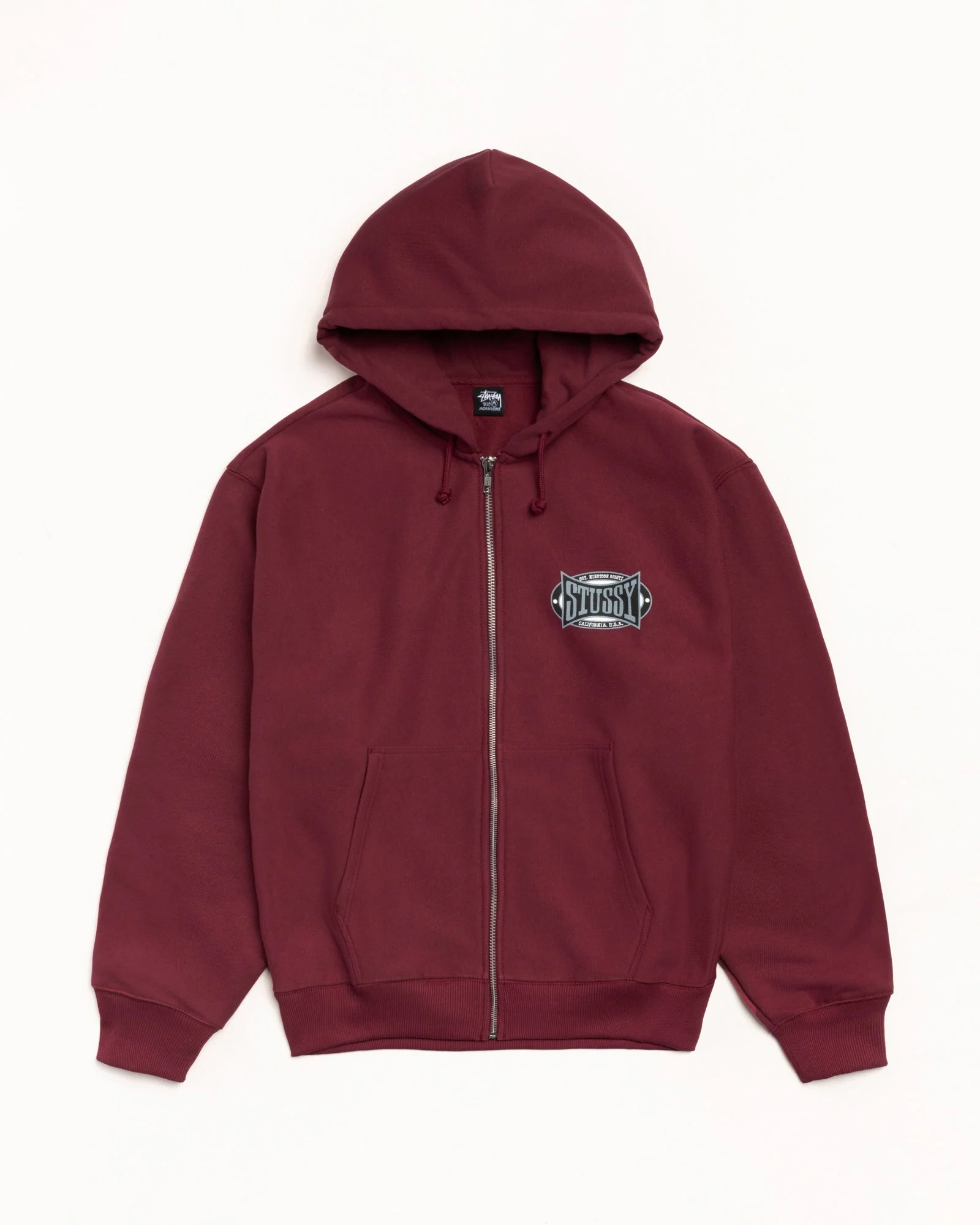 stussy ステューシーCHAMPION OVAL ZIP HOODIE パーカー 015