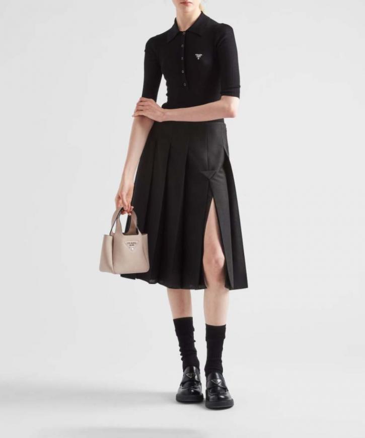 PRADA/プラダ_ スモール レザー トートバッグ