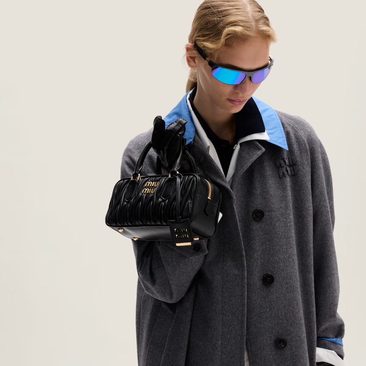 【MIU MIU】アルカディ マテラッセレザー バッグ  レギュラー レギュラー