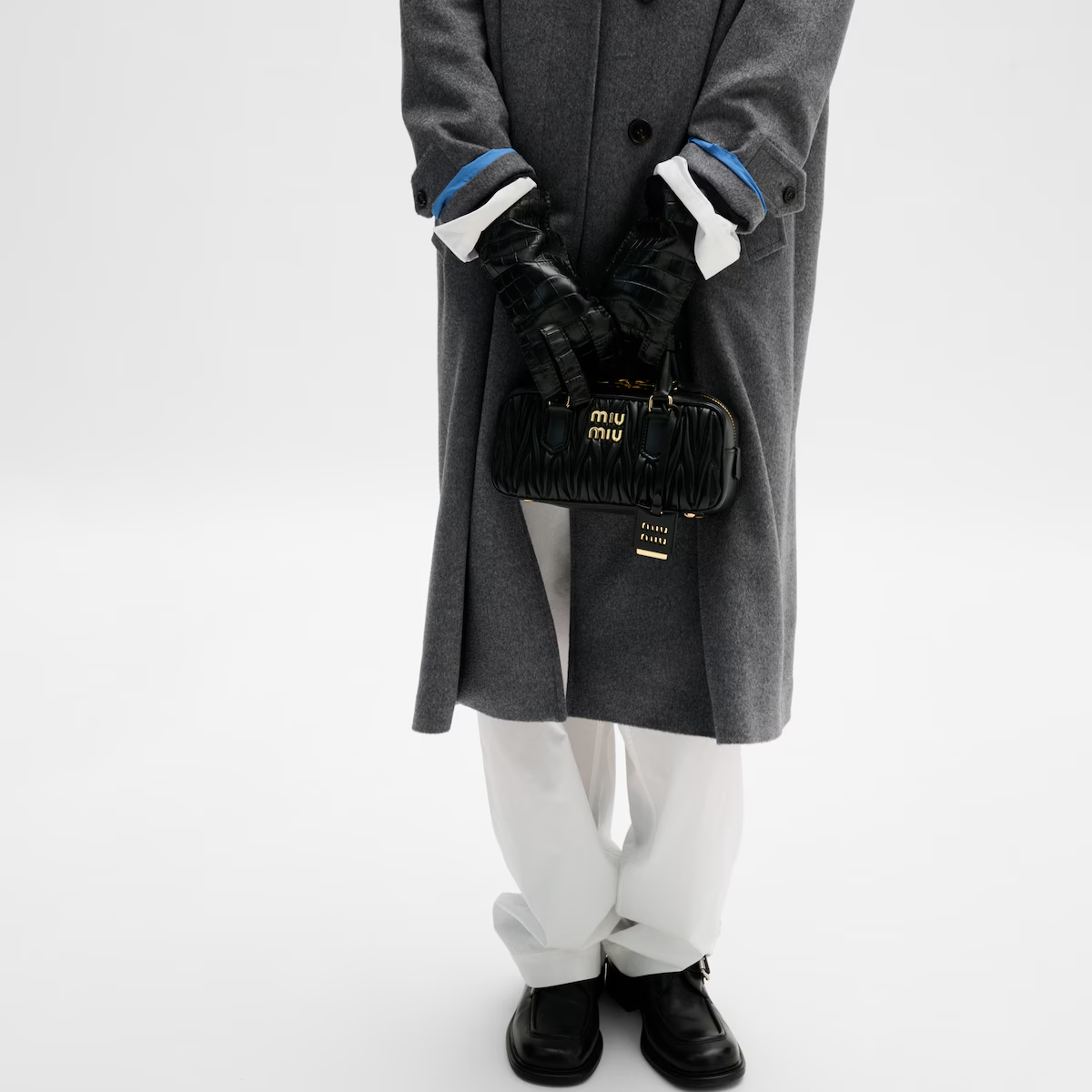 【MIU MIU】アルカディ マテラッセレザー バッグ  レギュラー レギュラー