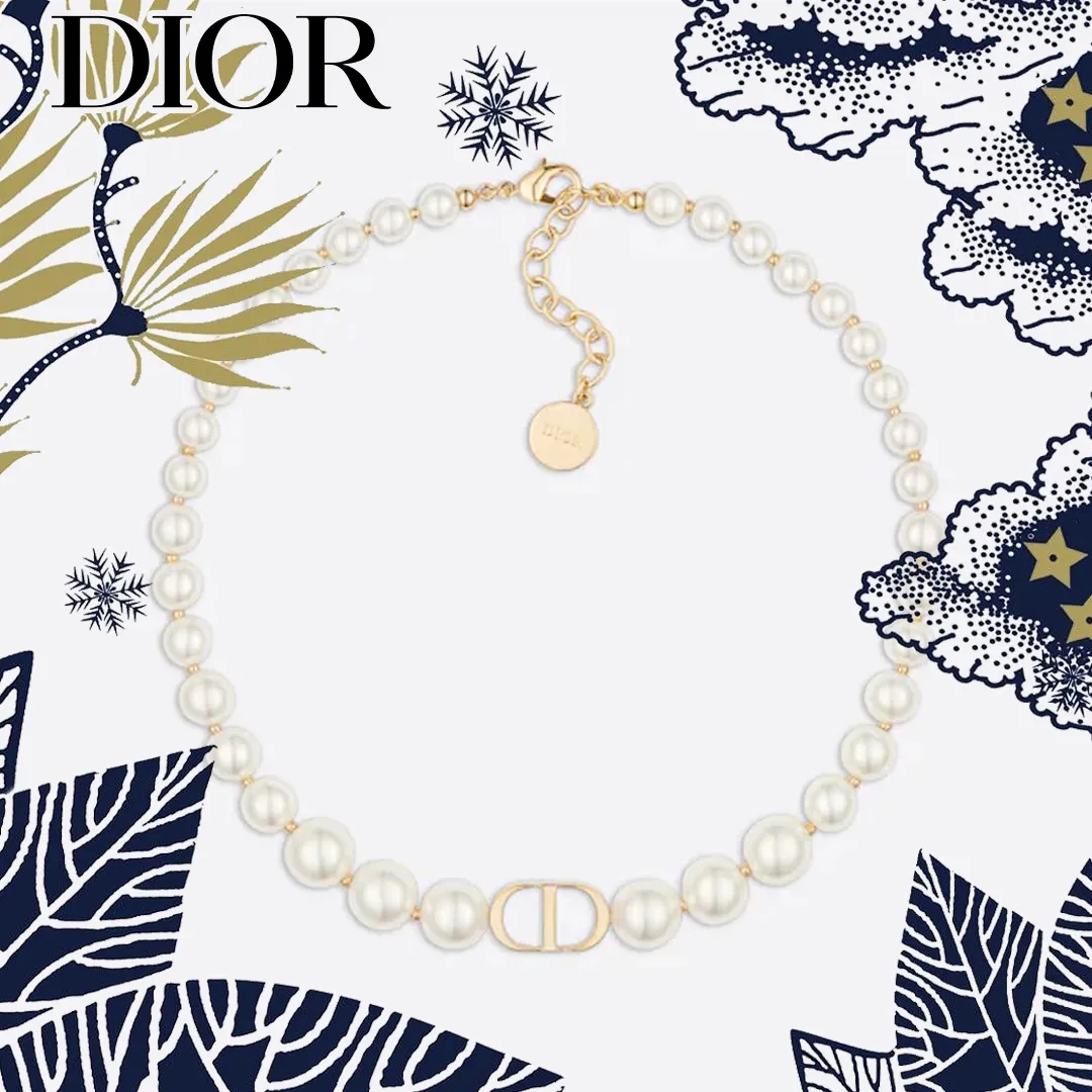 【国内発送/直営店】30 MONTAIGNE チョーカー メタル & レジンパール