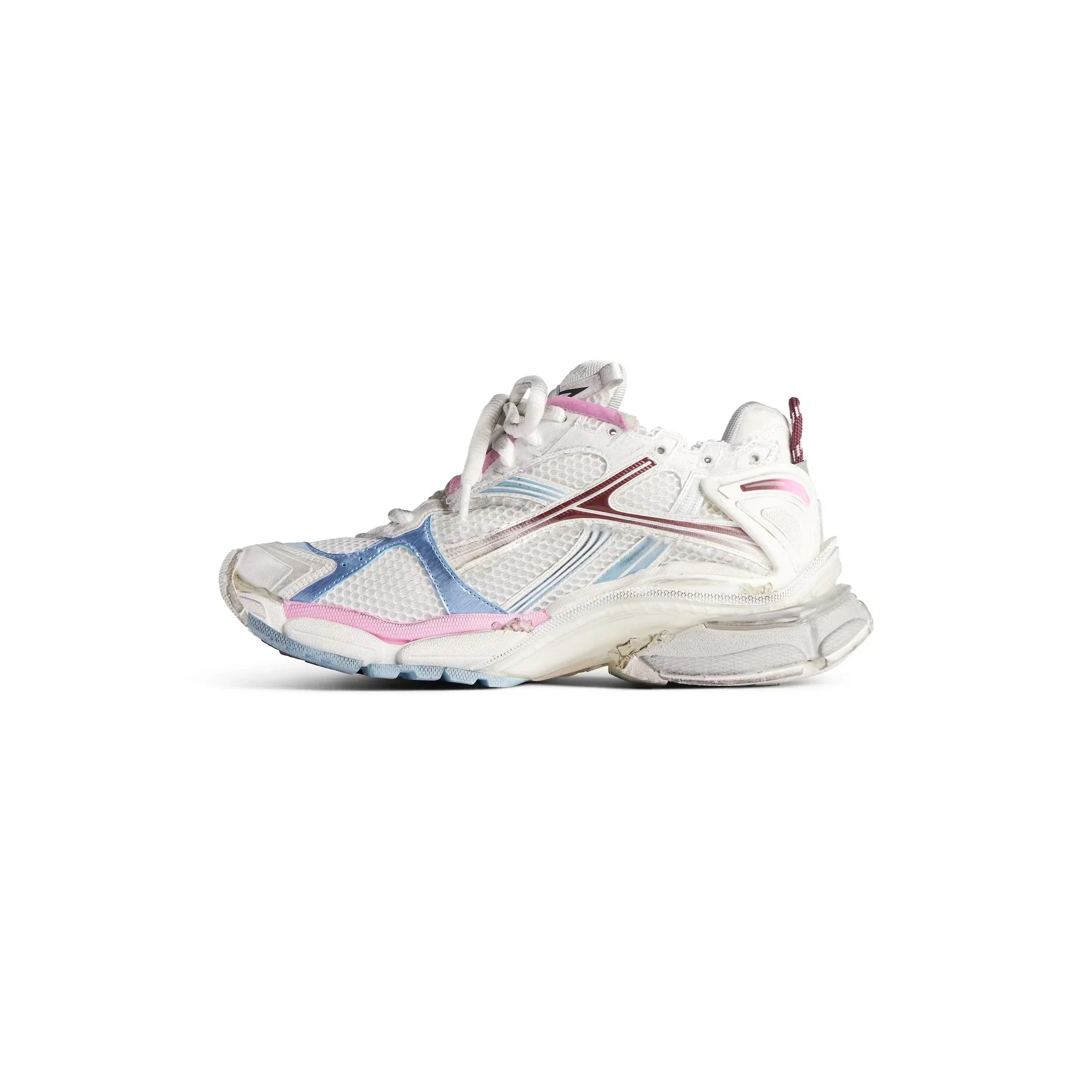 BALENCIAGA 【バレンシアガ】ホワイト/ブラウン/ブルー/ピンク/グレー の メンズ RUNNER GRADIENT スニーカー