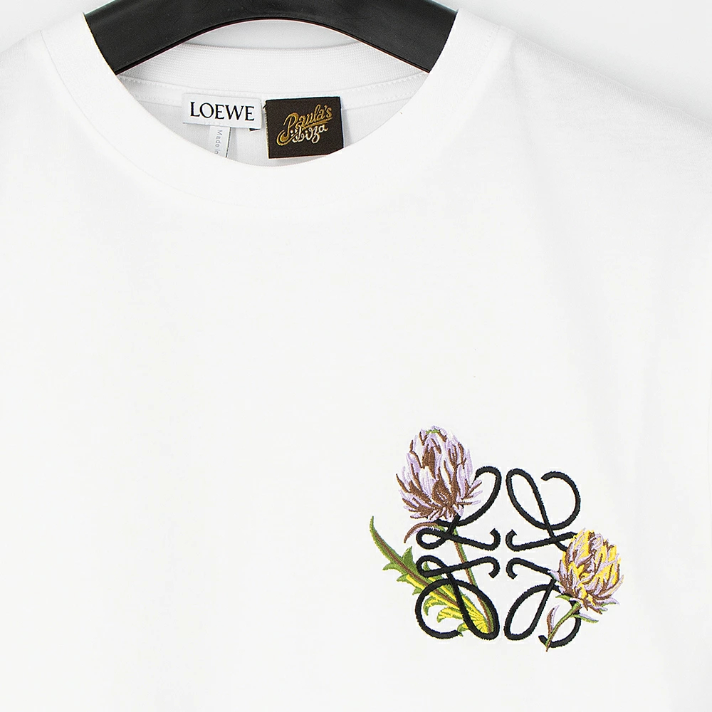 LOEWE ロエベ レギュラーフィットTシャツ パウラズ イビザ Regular fit T-shirt in cotton Paula's Ibiza レディース