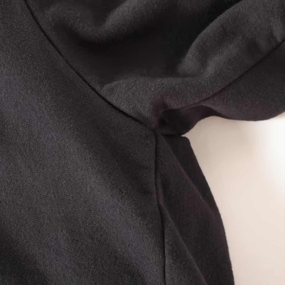 クロムハーツ パーカー コットン  ブラック アーチロゴ ダガージップ