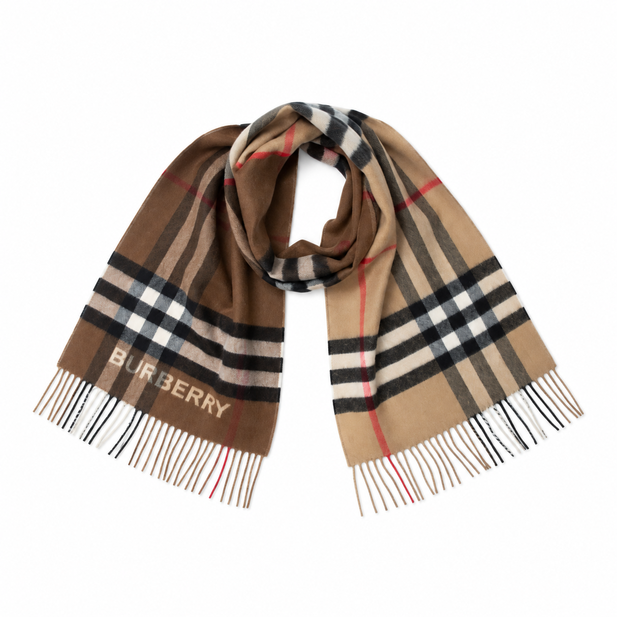 Burberry クラシック チェック カシミアスカーフ