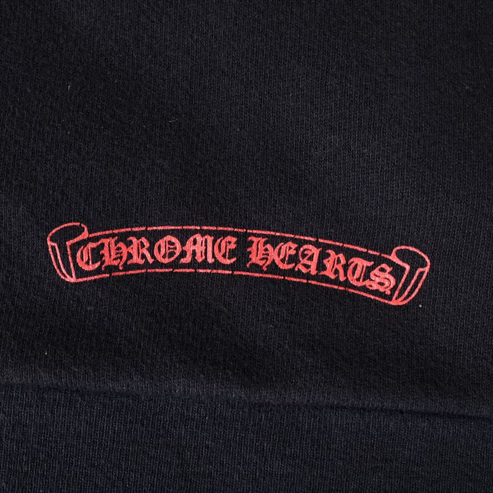 クロムハーツ マッティボーイ パーカー コットン ブラック PPO NUCLEAR KiDS