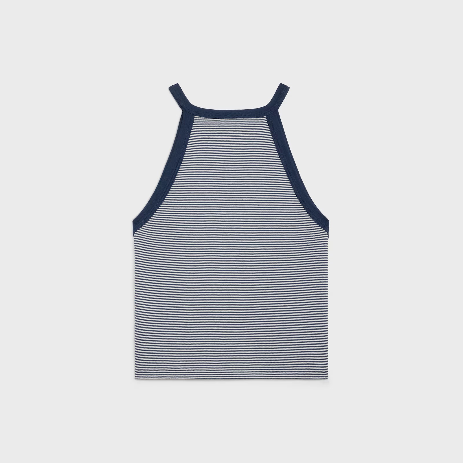 CELINEトリオンフ ストライプ タンクトップ / ジャージー ノースリーブシャツ