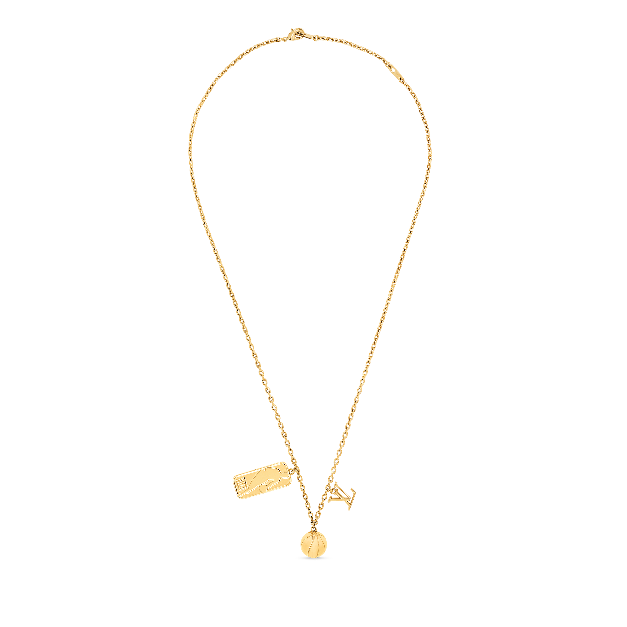 【国内発送/直営店】ネックレス 超希少■ペンダント・LVフライングボール スリム