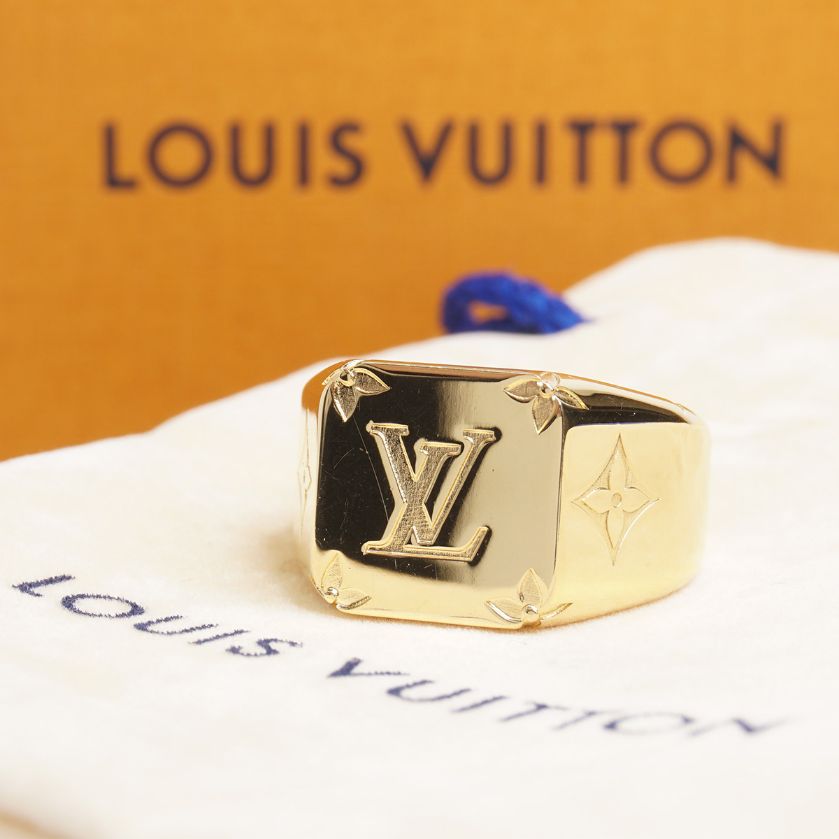 【国内発送/直営店】シグネットリング モノグラム