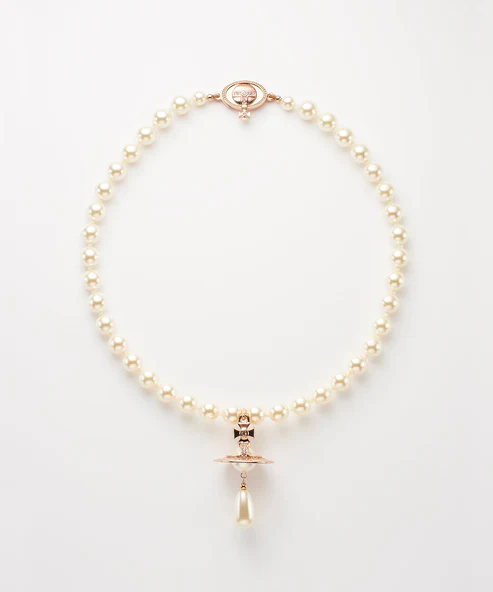 Vivienne Westwood(ヴィヴィアンウエストウッド)ONE ROW PEARL DROP チョーカー