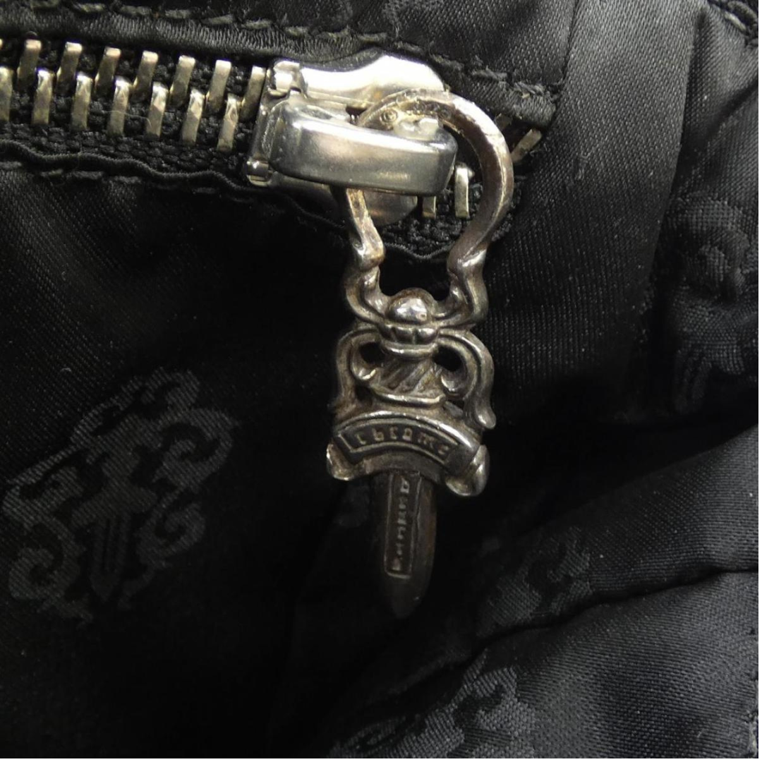 クロムハーツ CHROME HEARTS HOTPOT BLACK LEATHER ホットポット ブラックレザー ショルダーバッグ ブラック