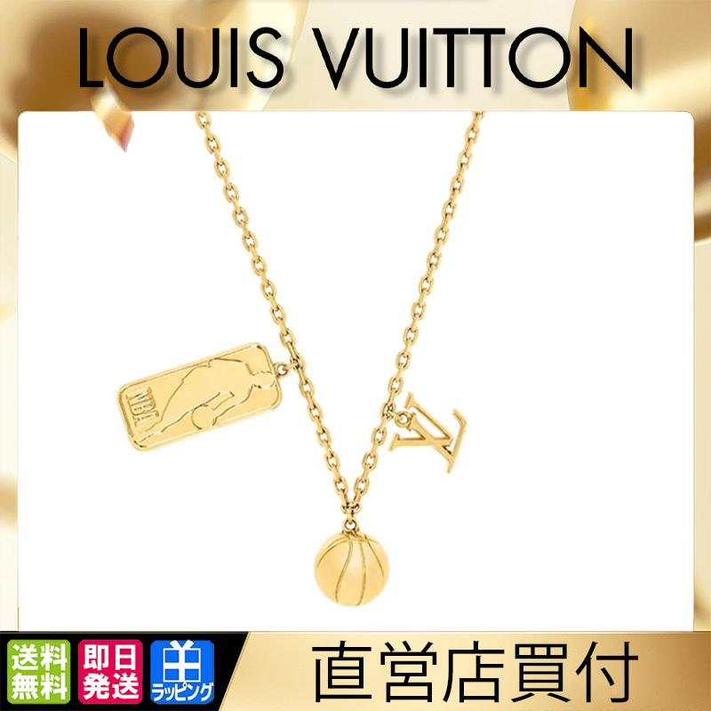 【国内発送/直営店】ネックレス 超希少■ペンダント・LVフライングボール スリム