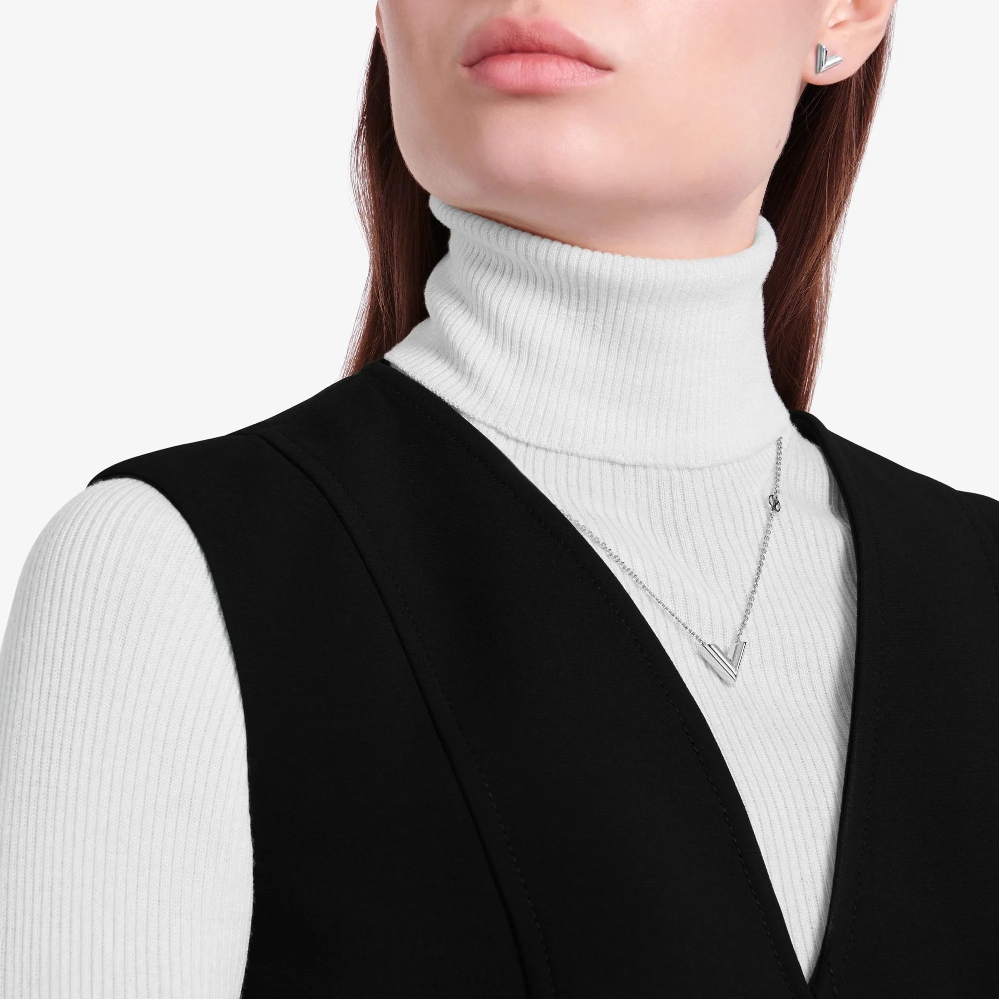 【国内発送/直営店】ネックレス 平野紫耀さん着用！M61083 アクセサリー LV ペンダント ・エセンシャルV 専用箱付き