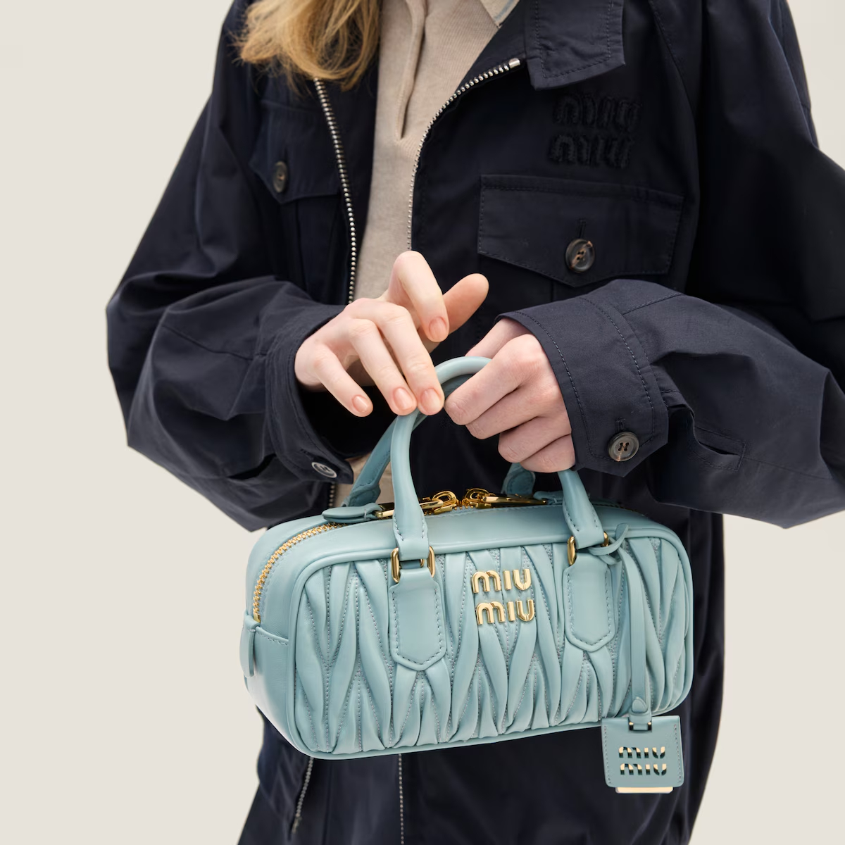 【MIU MIU】アルカディ マテラッセレザー バッグ  レギュラー レギュラー