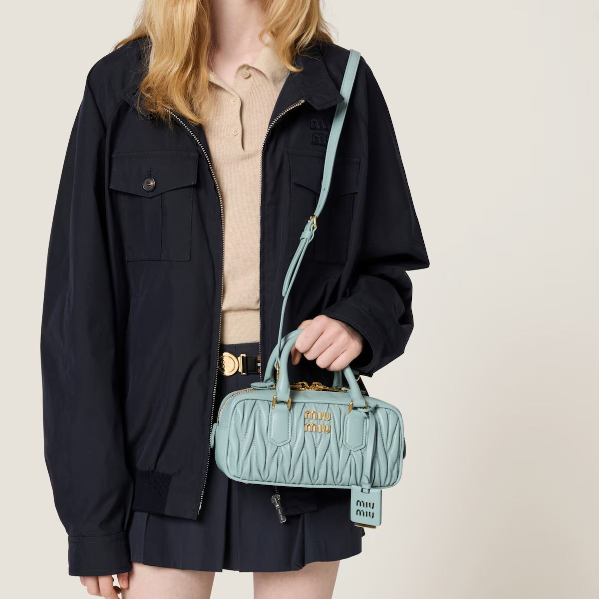 【MIU MIU】アルカディ マテラッセレザー バッグ  レギュラー レギュラー