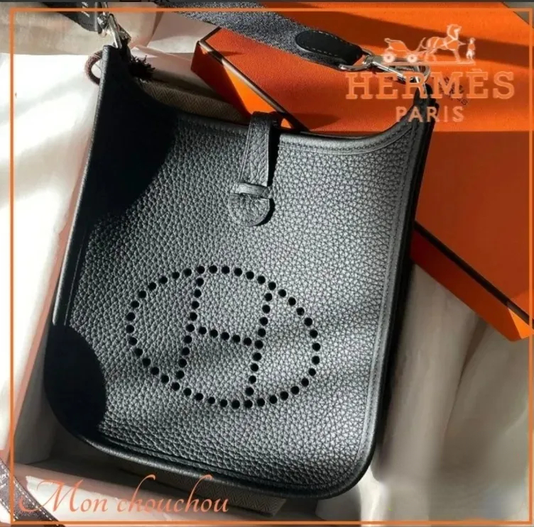 HERMES エルメス エヴリン TPM ブラック トリヨン