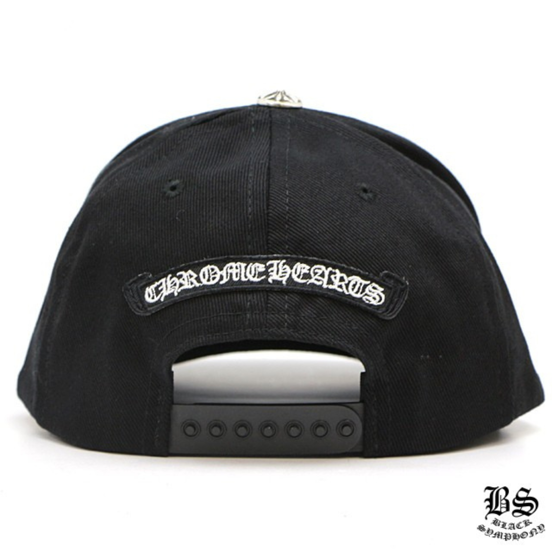 Chrome Hearts　クロムハーツ ベースボールキャップ CHロゴ ブラック　キャンプ