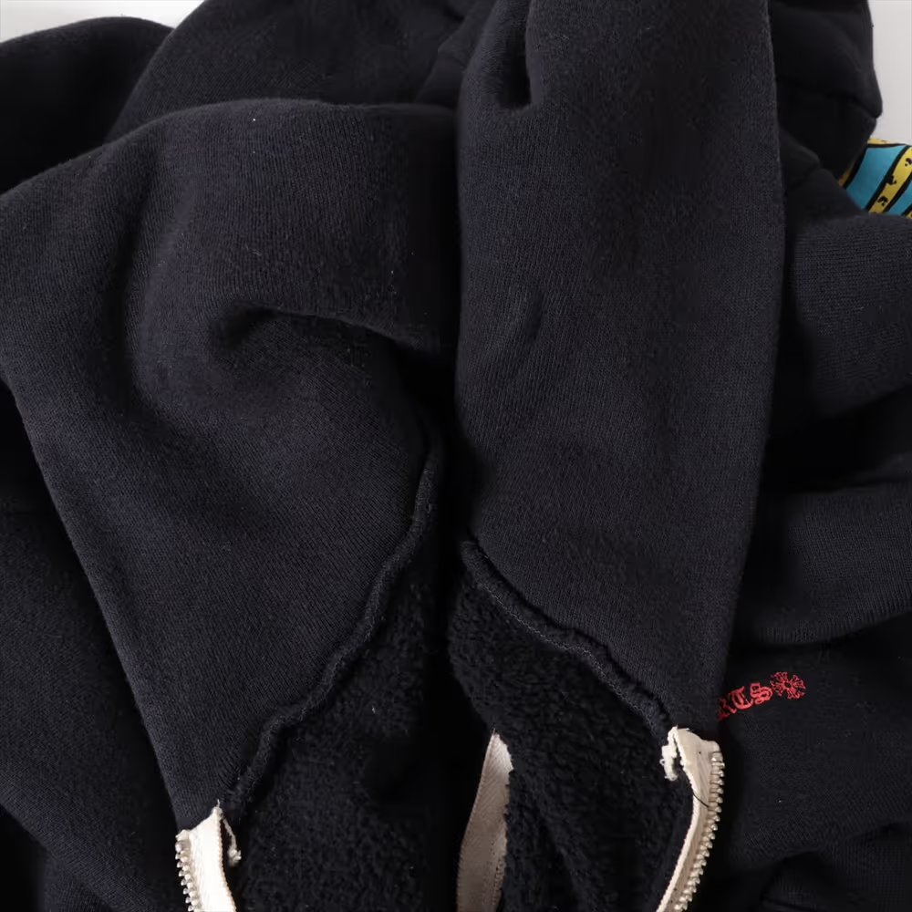 クロムハーツ マッティボーイ パーカー コットン ブラック PPO NUCLEAR KiDS