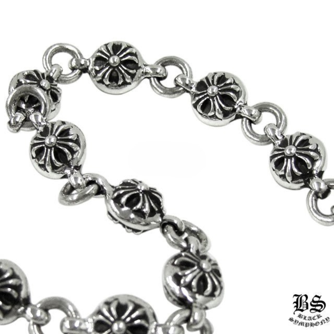 【CHROME HEARTS/クロムハーツ】 クロスボール ウォレットチェーン #2 1クリップ ロング