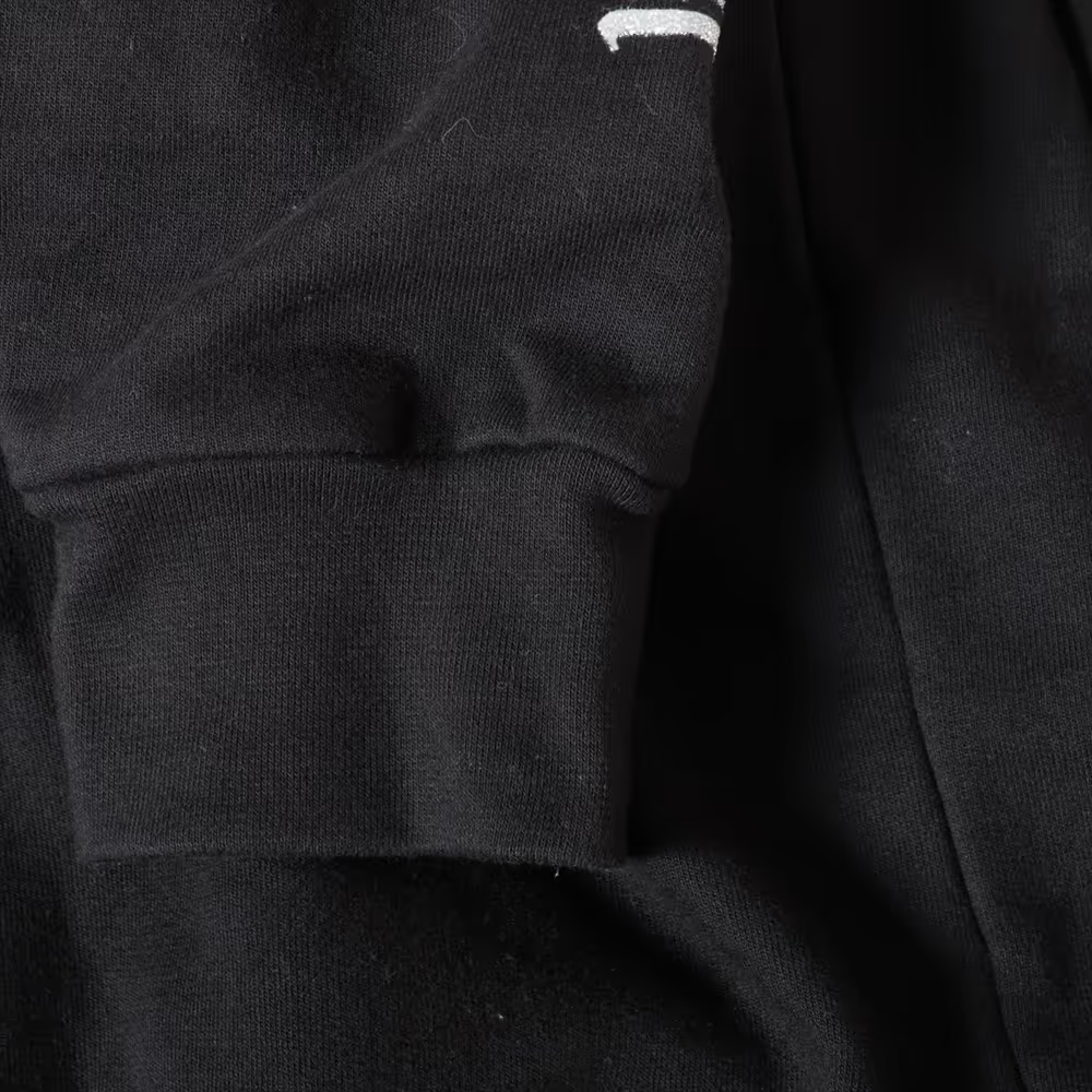 クロムハーツ ホースシュー パーカー コットン  ブラック×シルバー オンライン限定