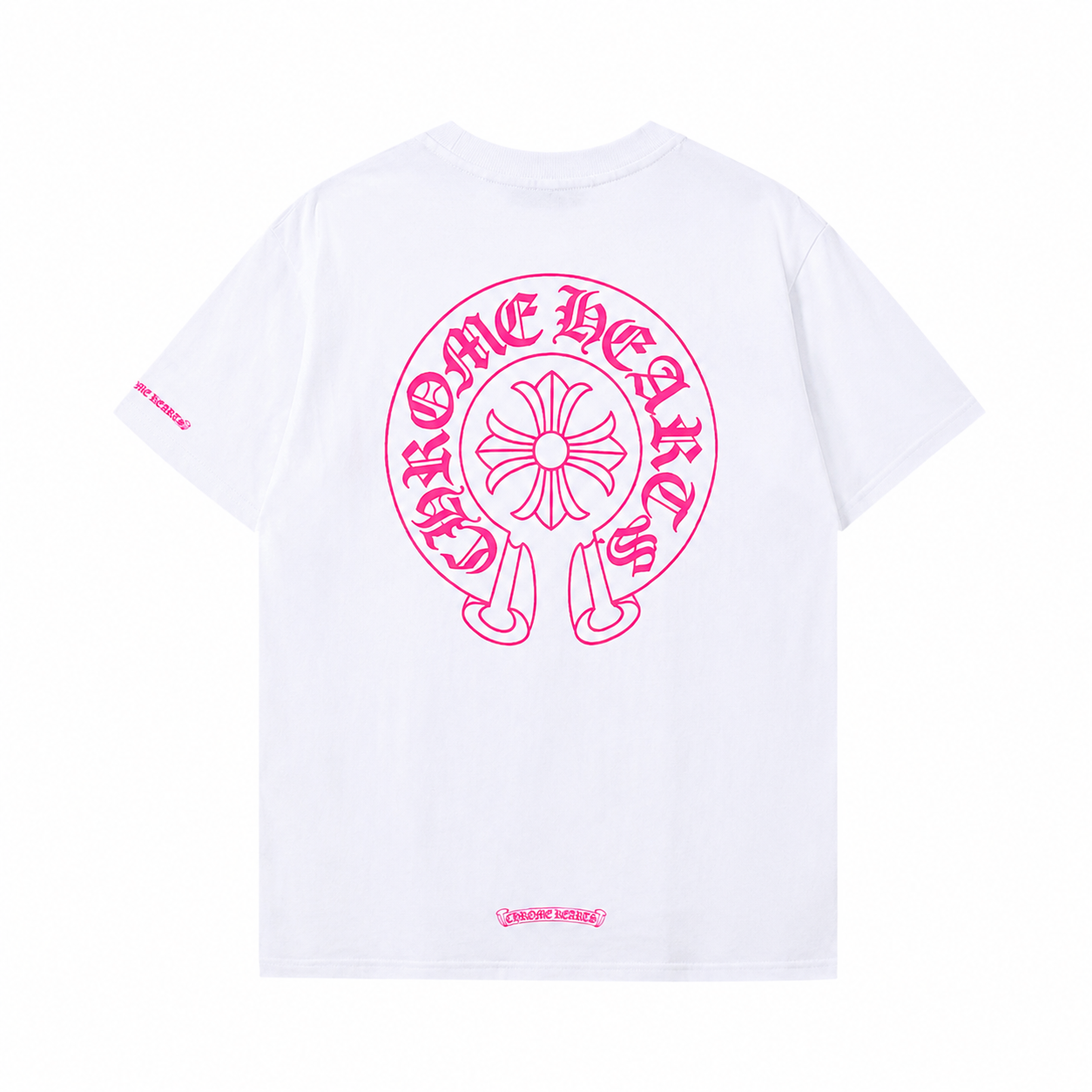Chrome Heartsクロムハーツ ホースシューロゴ 半袖 Tシャツ